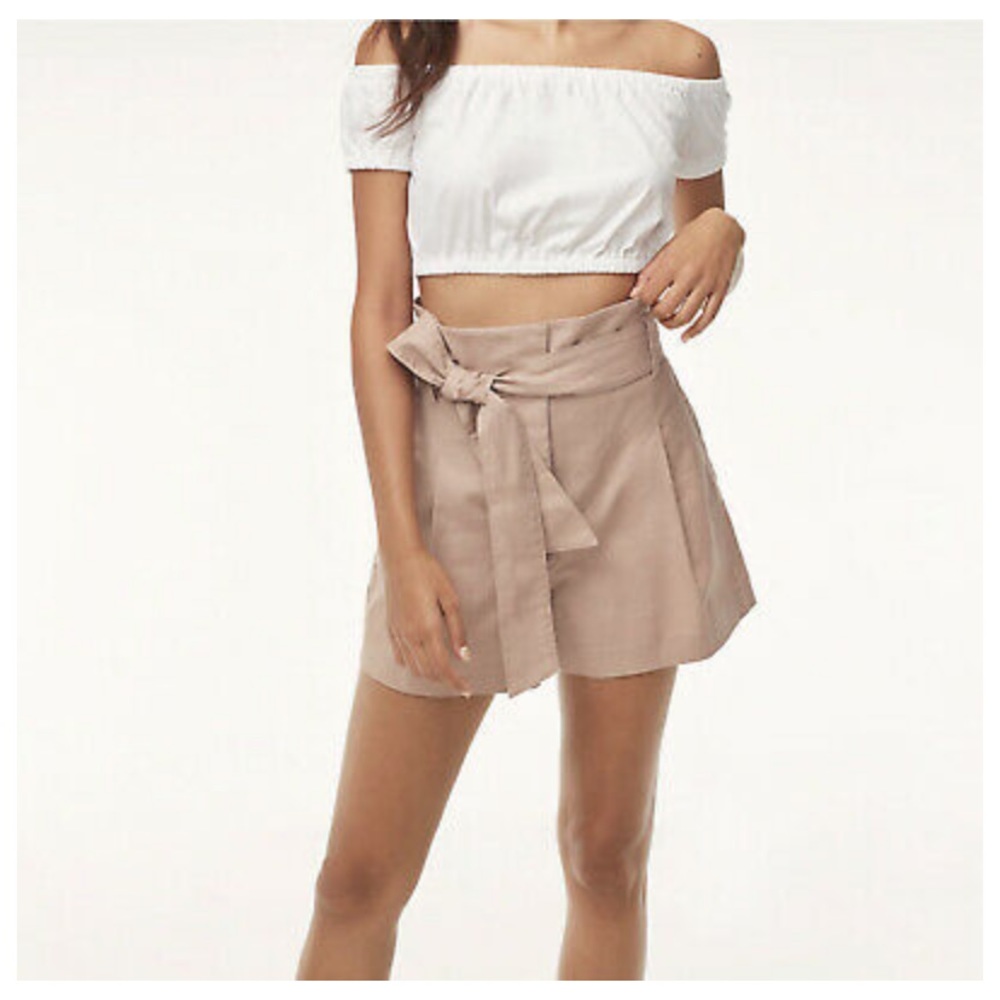 Aritzia Wilfred Marne Paperbag High Waist Short